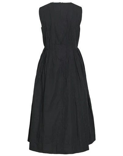 Vila - VIJimba O-Neck Midi Kjole - Black Beauty